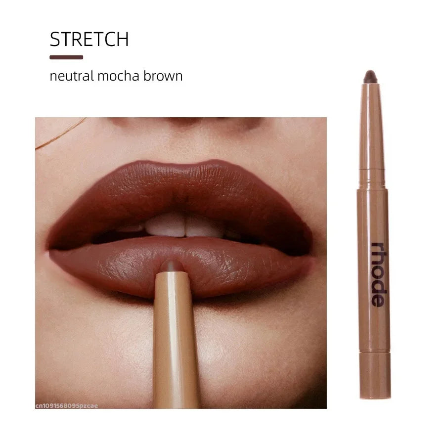 Skin Peptide Lip Shape Pen Lip Liner Long Lasting Lip Tint Pencil Pen Makeup Lipstick Powder Blusher Gloss Rouge Makeup