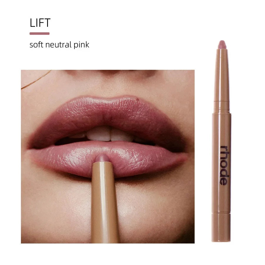 Skin Peptide Lip Shape Pen Lip Liner Long Lasting Lip Tint Pencil Pen Makeup Lipstick Powder Blusher Gloss Rouge Makeup