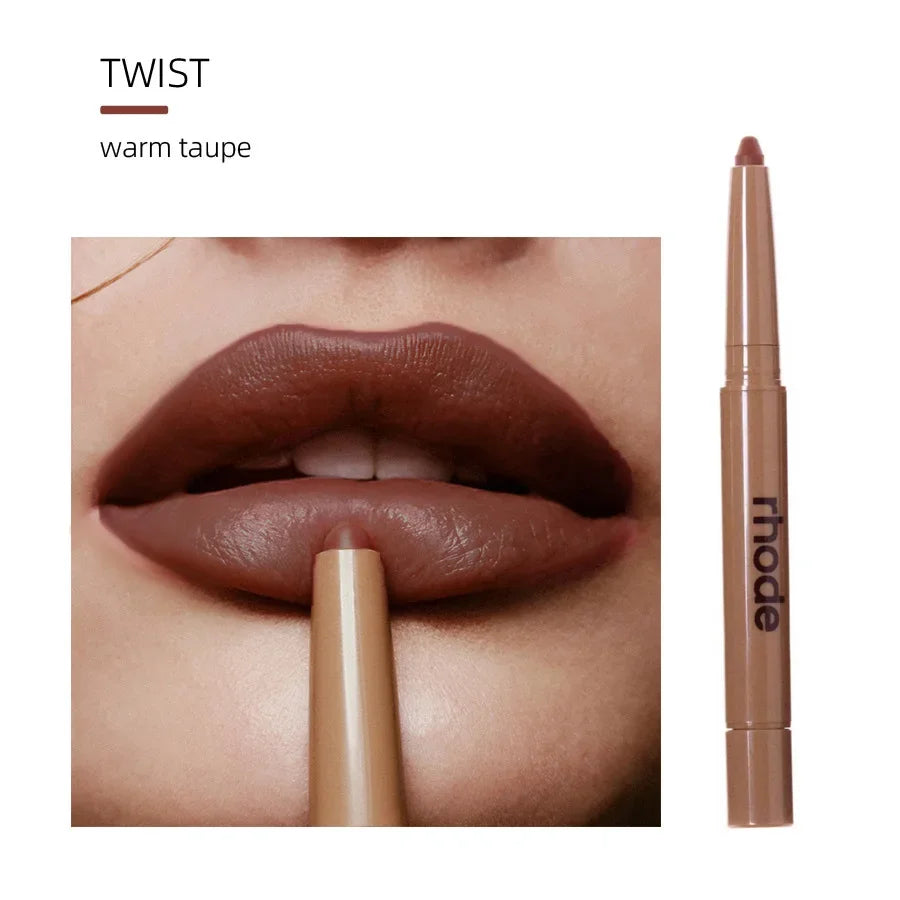 Skin Peptide Lip Shape Pen Lip Liner Long Lasting Lip Tint Pencil Pen Makeup Lipstick Powder Blusher Gloss Rouge Makeup
