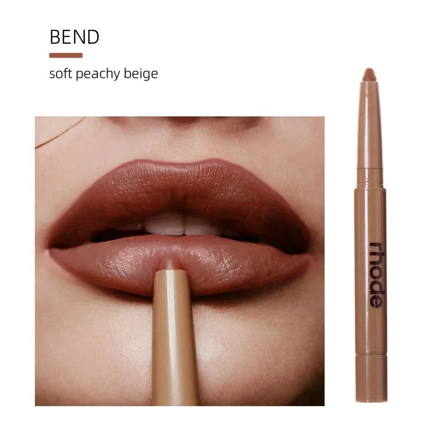 Skin Peptide Lip Shape Pen Lip Liner Long Lasting Lip Tint Pencil Pen Makeup Lipstick Powder Blusher Gloss Rouge Makeup