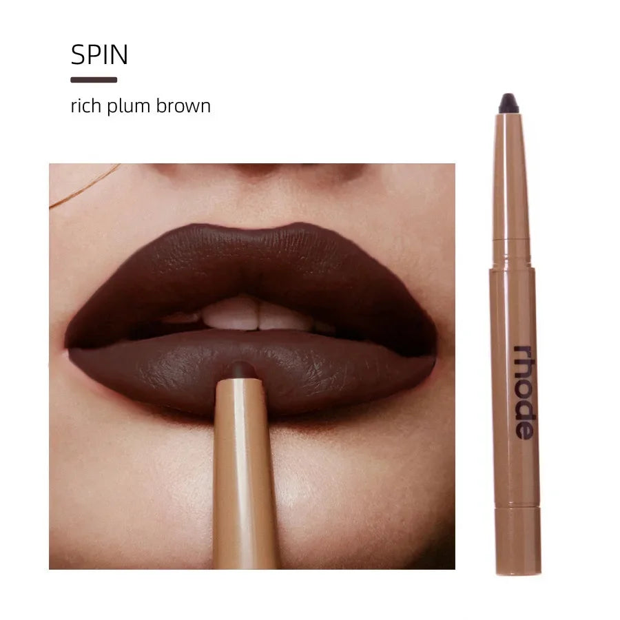 Skin Peptide Lip Shape Pen Lip Liner Long Lasting Lip Tint Pencil Pen Makeup Lipstick Powder Blusher Gloss Rouge Makeup